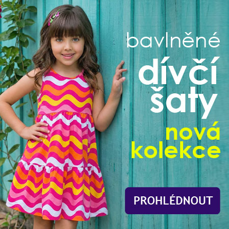 DÍVČÍ BAVLNĚNÉ ŠATY - Benito.cz